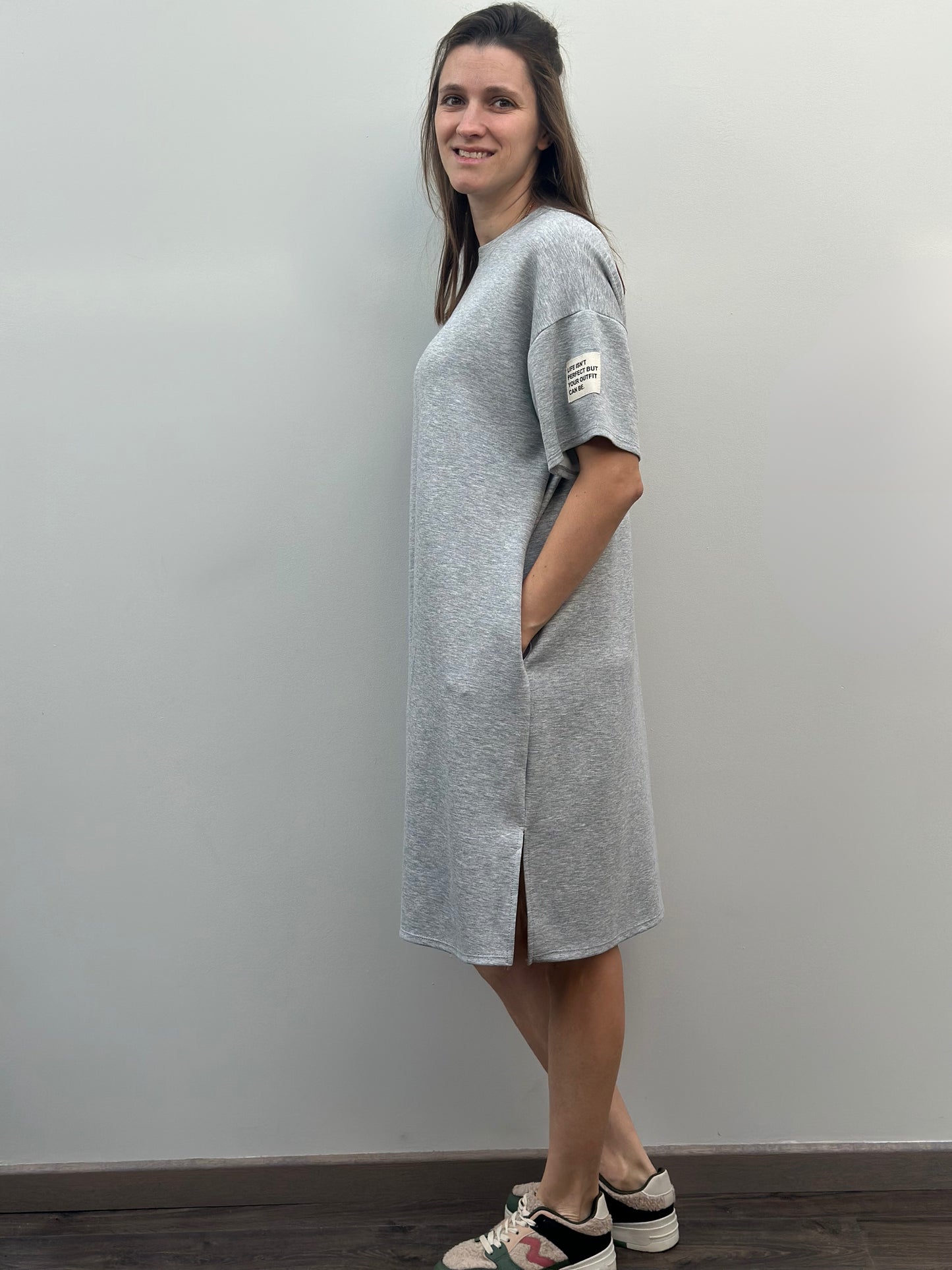 Joli Dress | Grijs