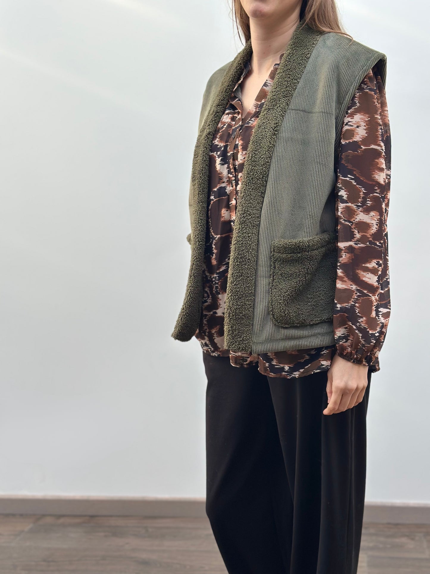 Teddy Jacket | Kaki