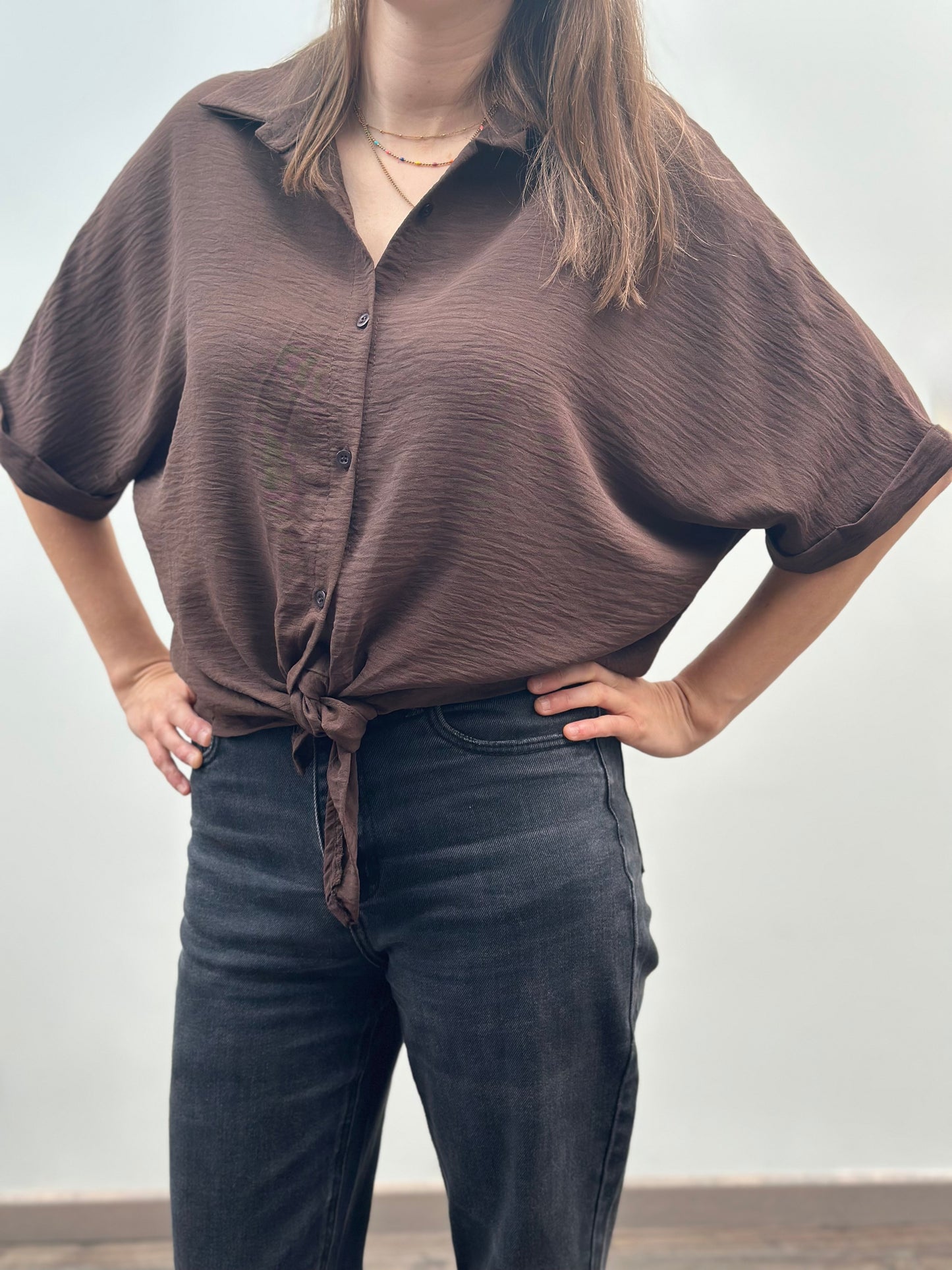 Travi Blouse | Bruin