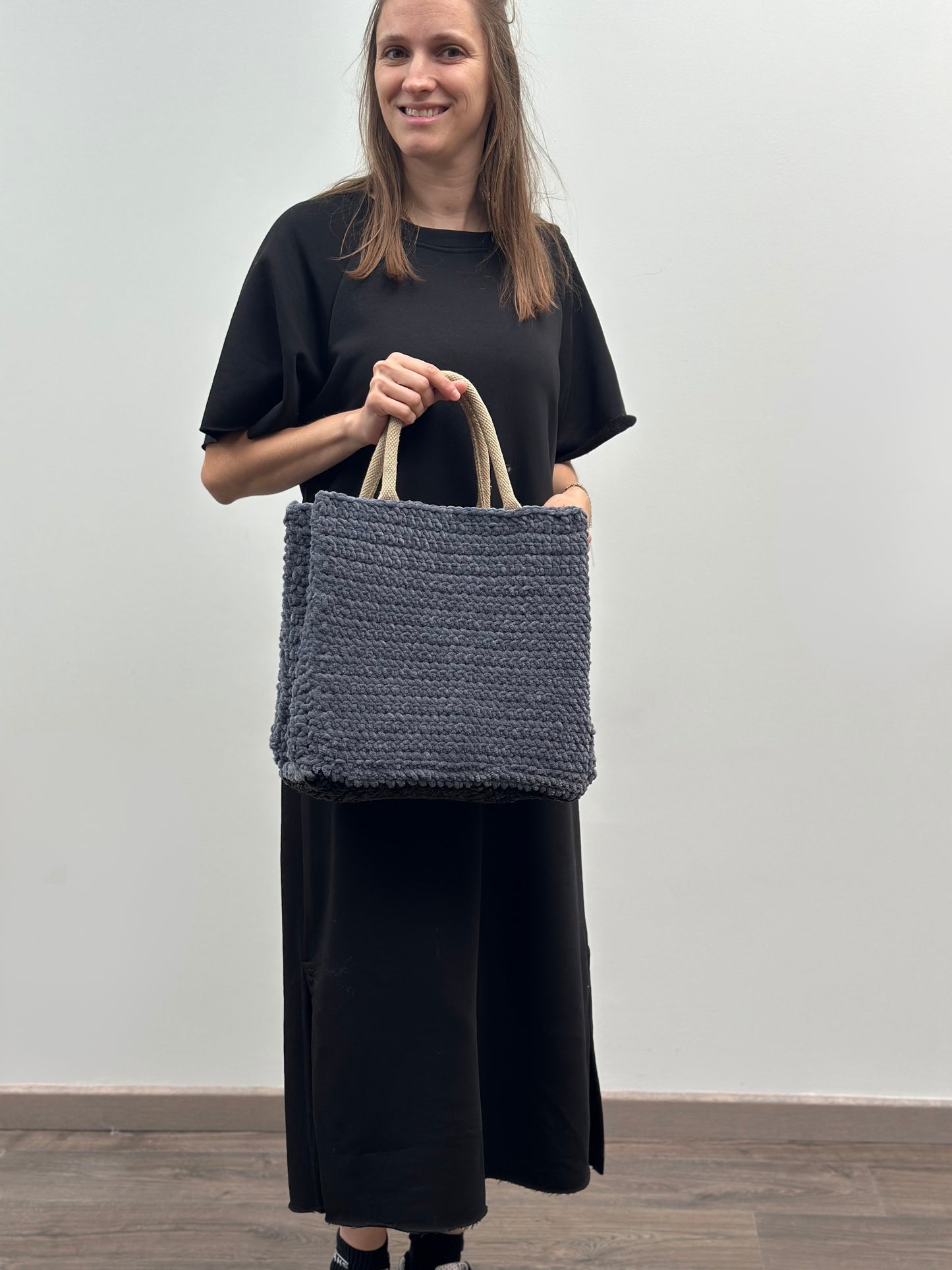 Shopping bag | Medium | Grijs