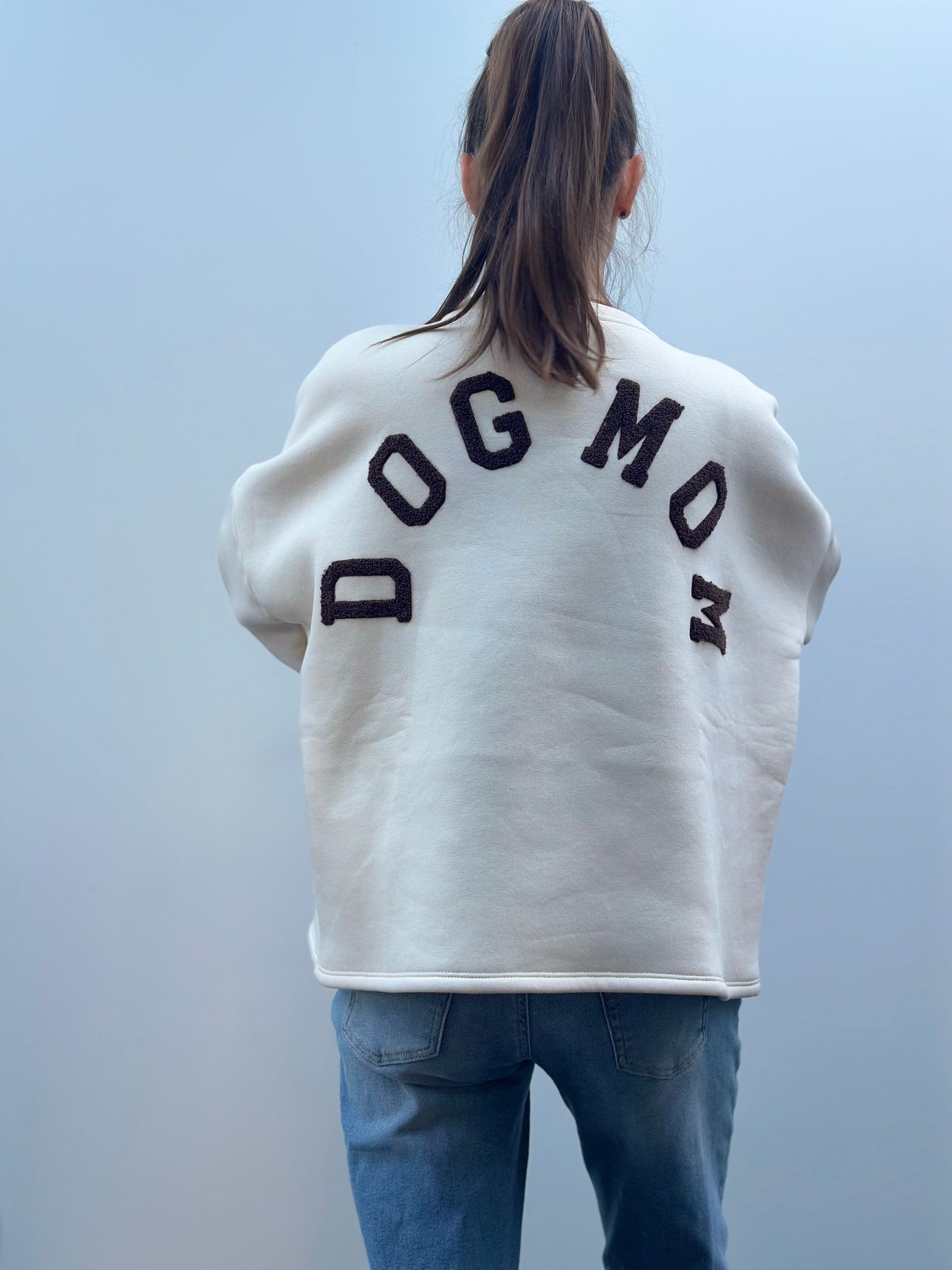 Dogmom Sweater | Beige