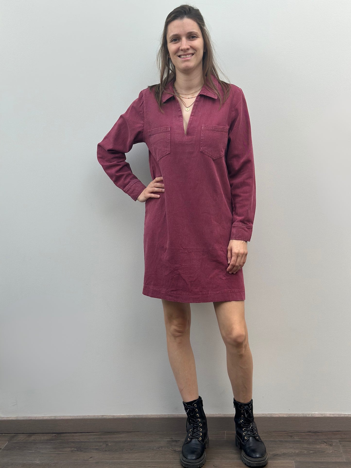 Alix Dress | Bordeaux