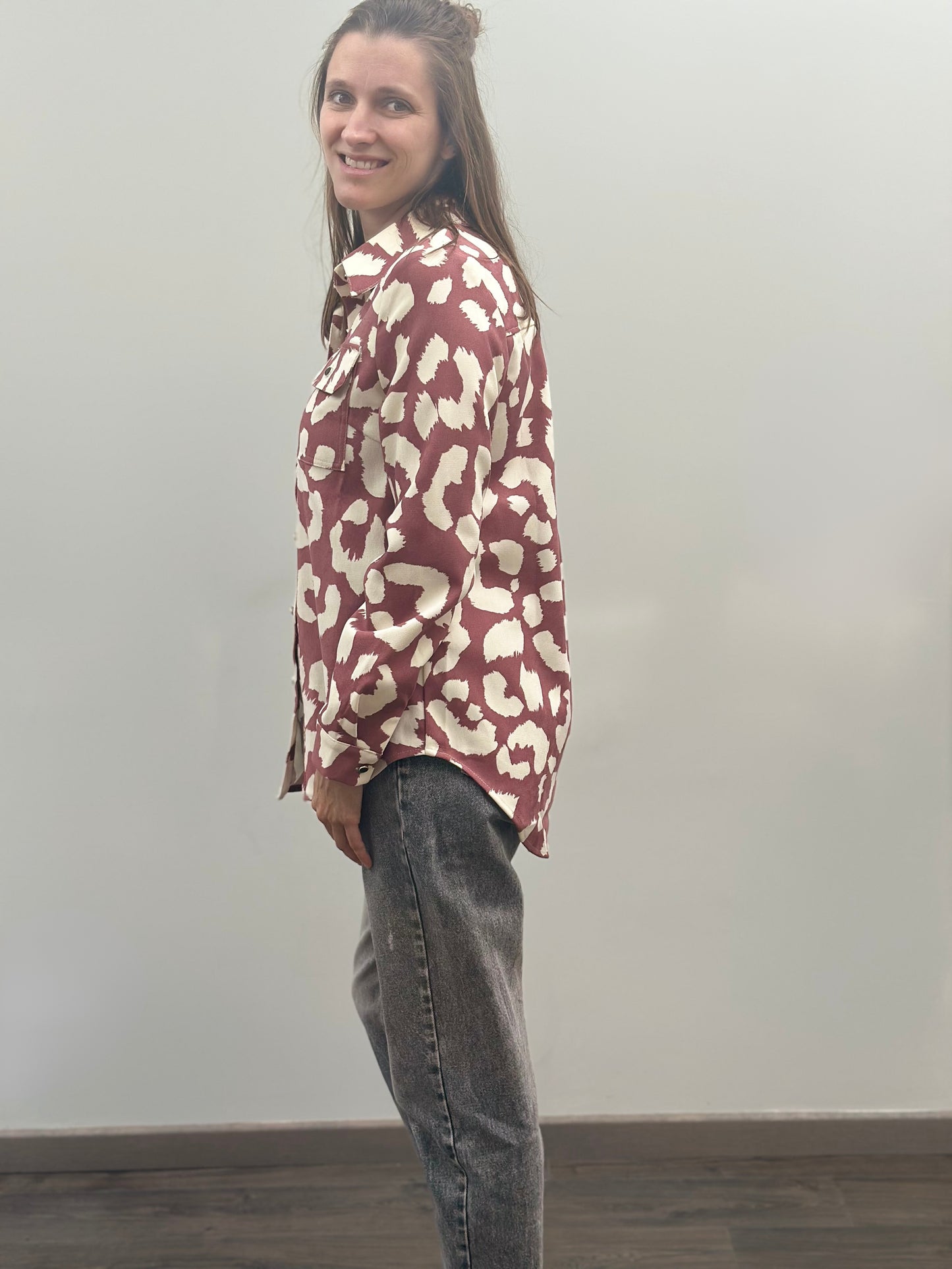 Nadi Blouse | Bordeaux