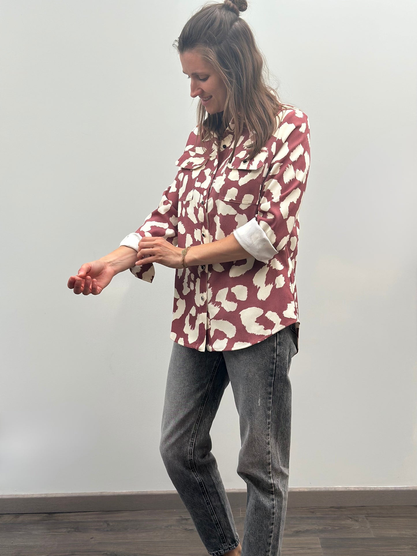 Nadi Blouse | Bordeaux