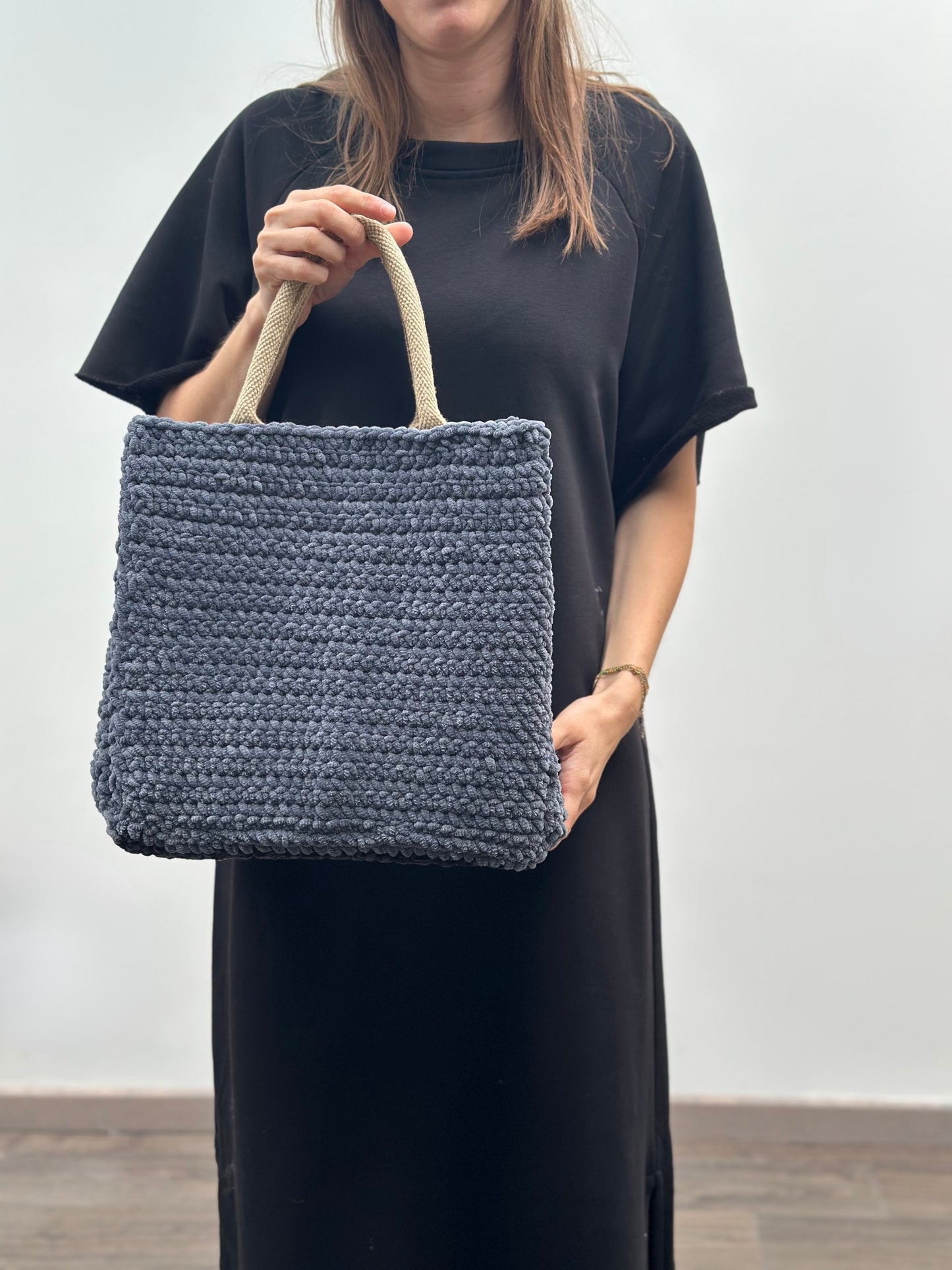 Shopping bag | Medium | Grijs