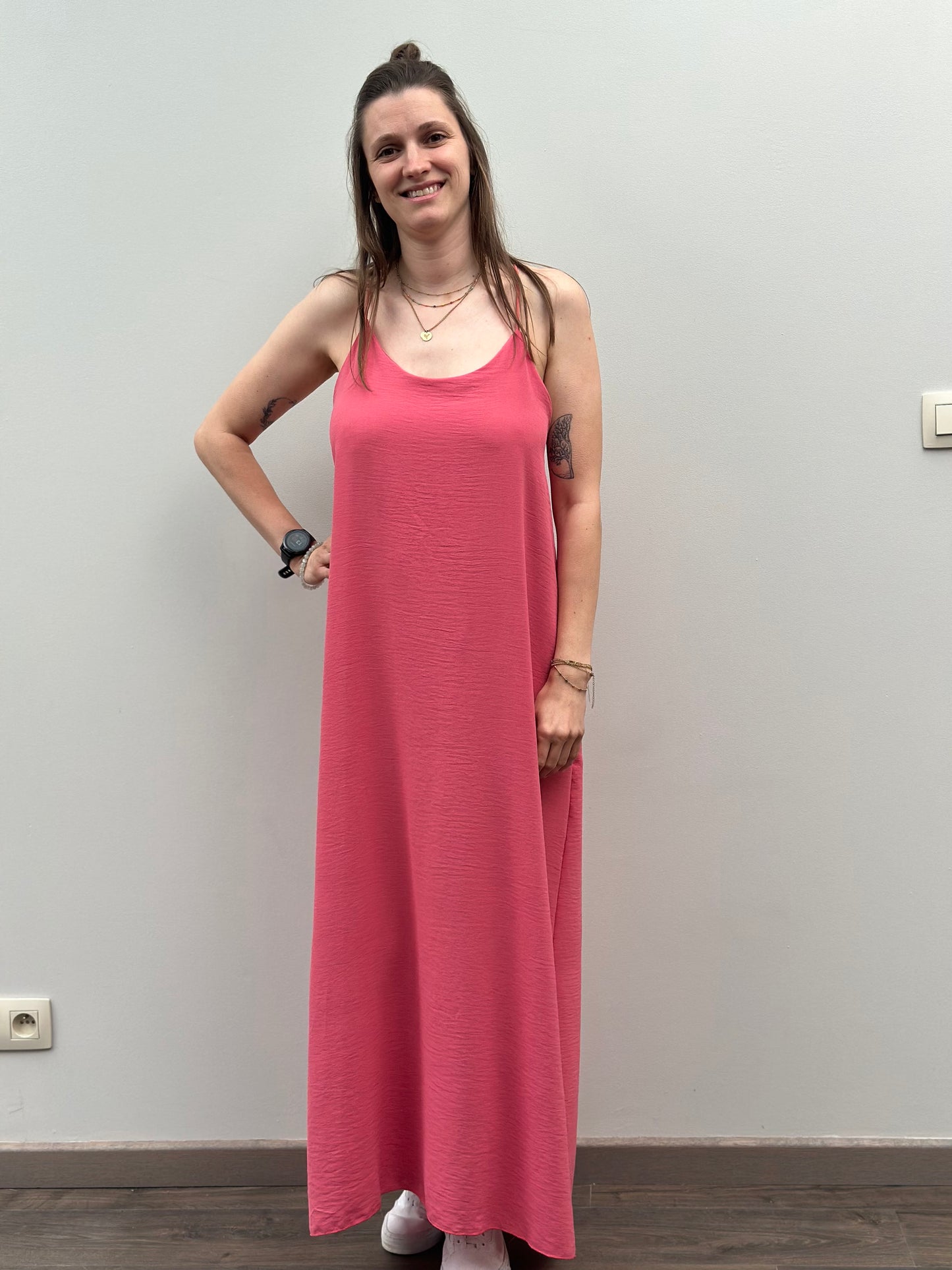 Olivia Dress | Koraal