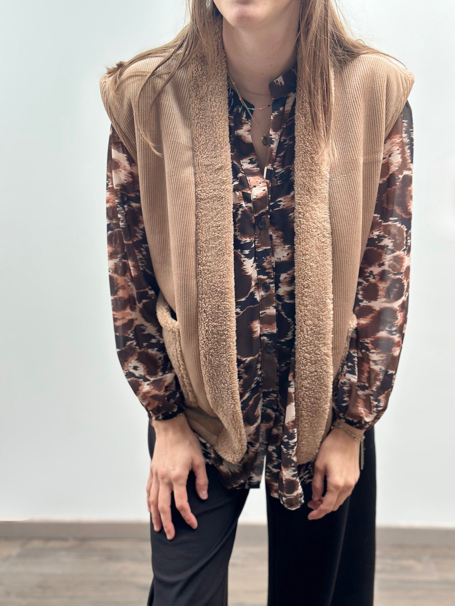 Teddy Jacket | Beige