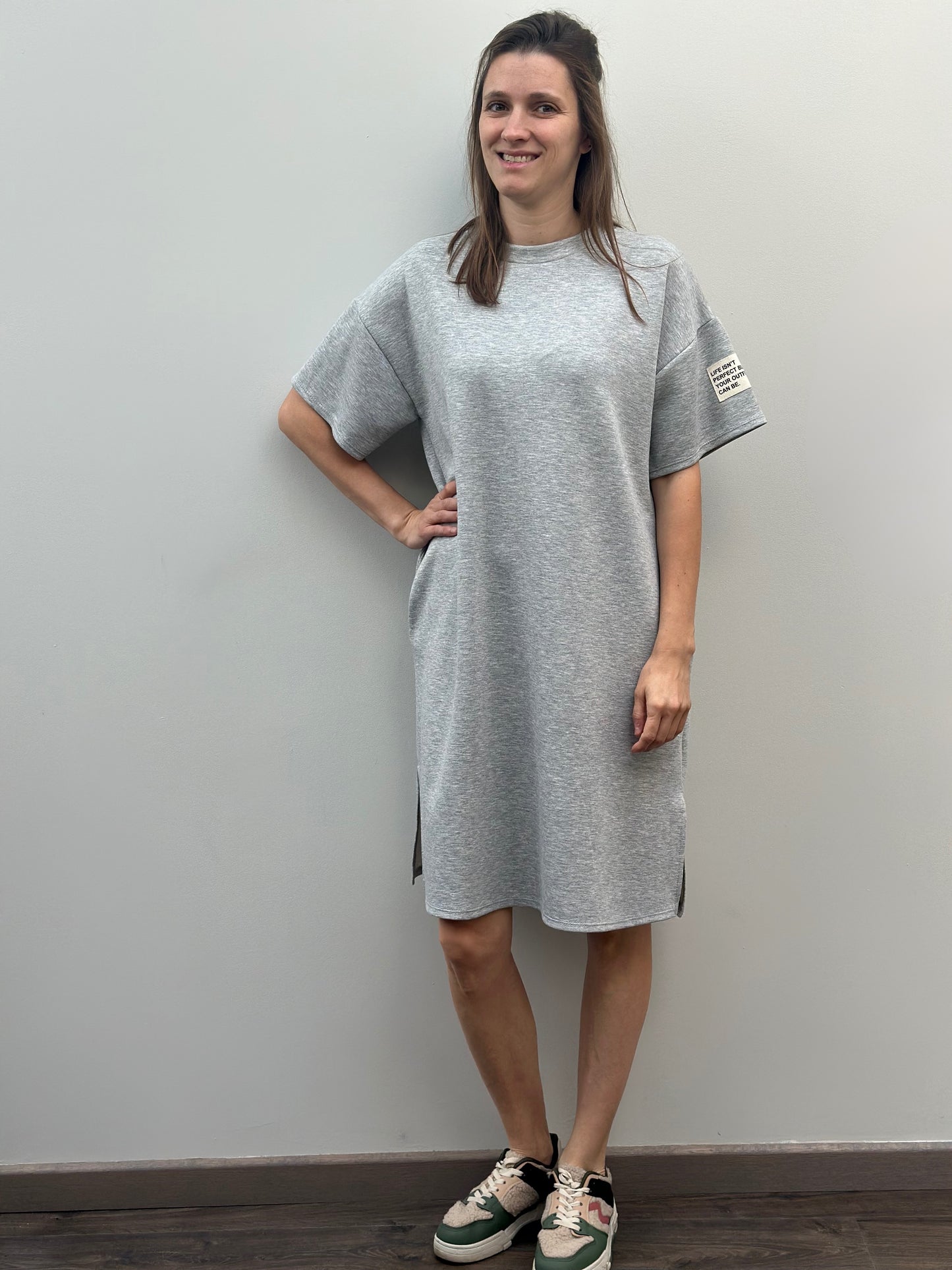 Joli Dress | Grijs
