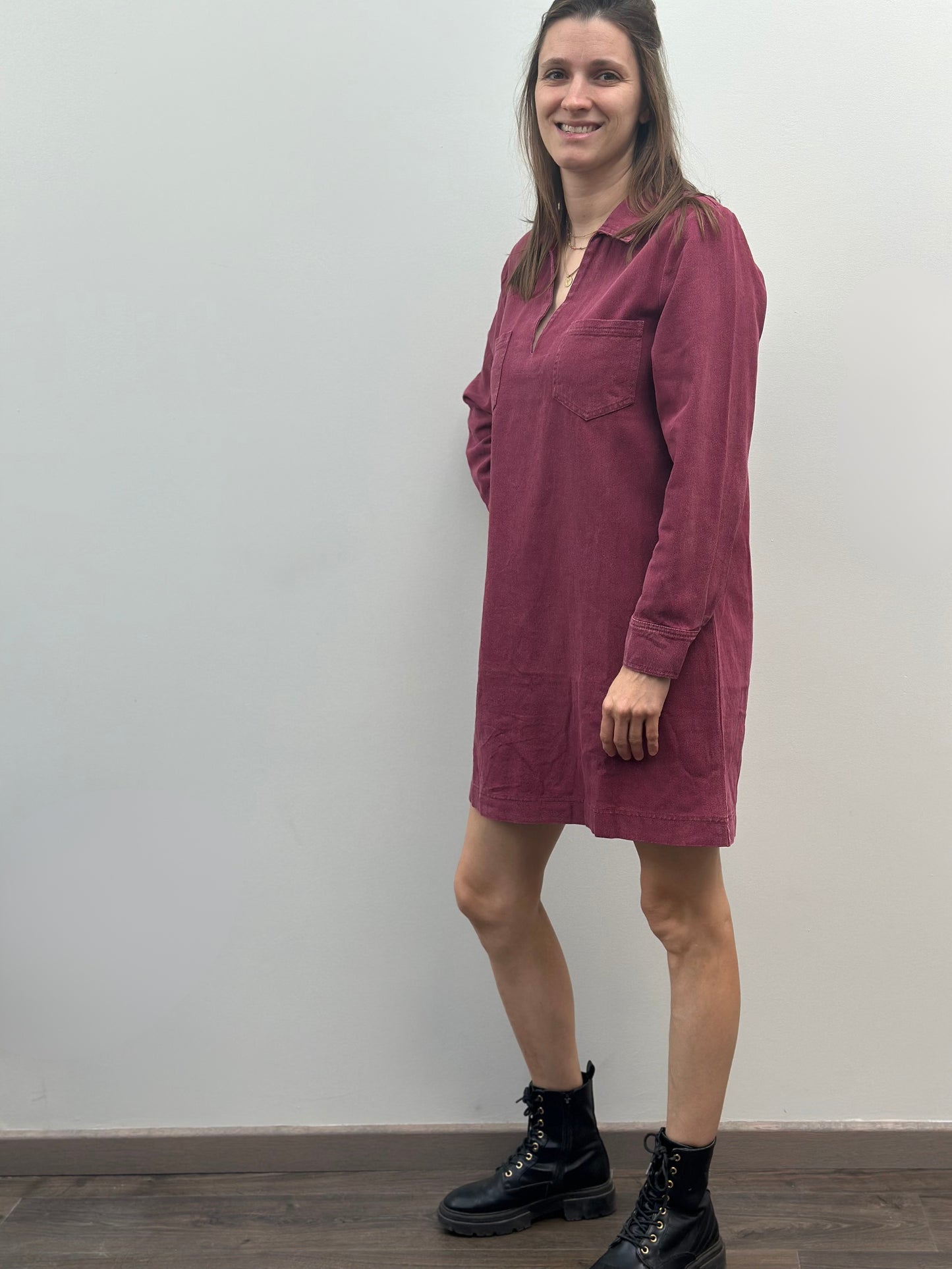 Alix Dress | Bordeaux