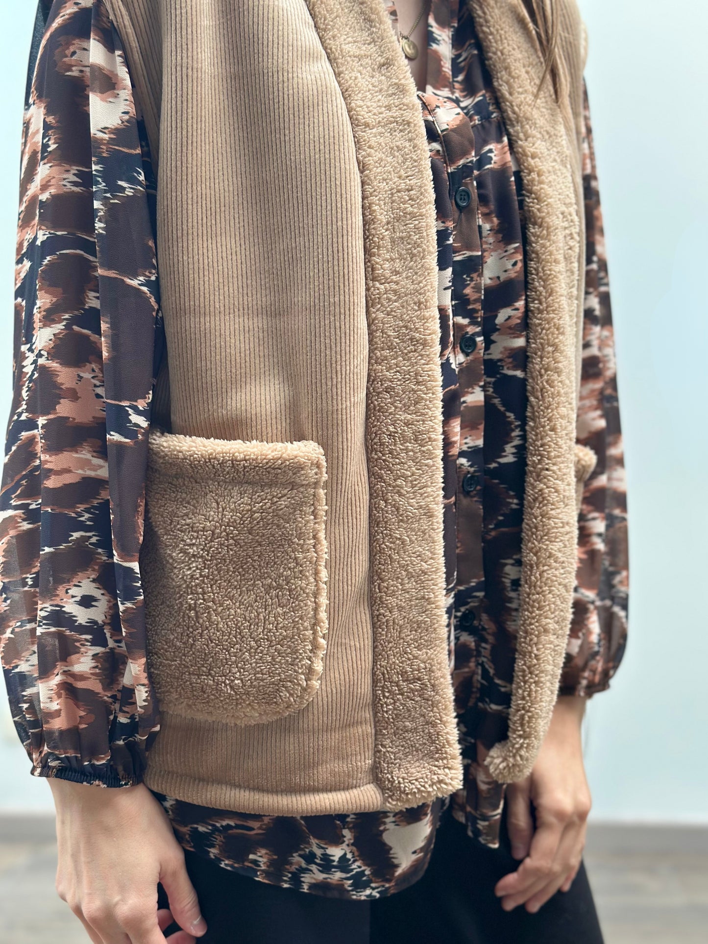 Teddy Jacket | Beige