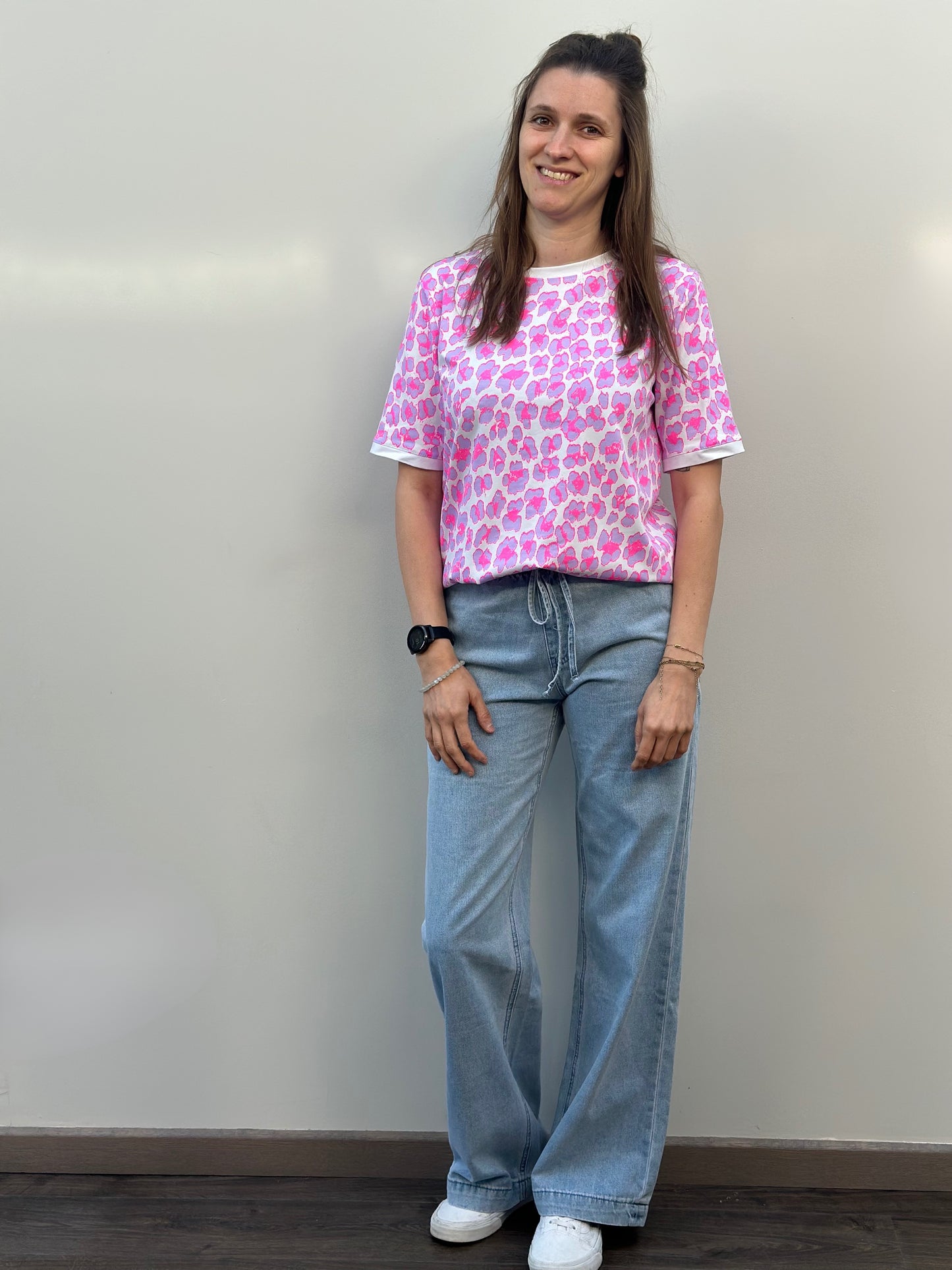 Cila T-shirt | Paars