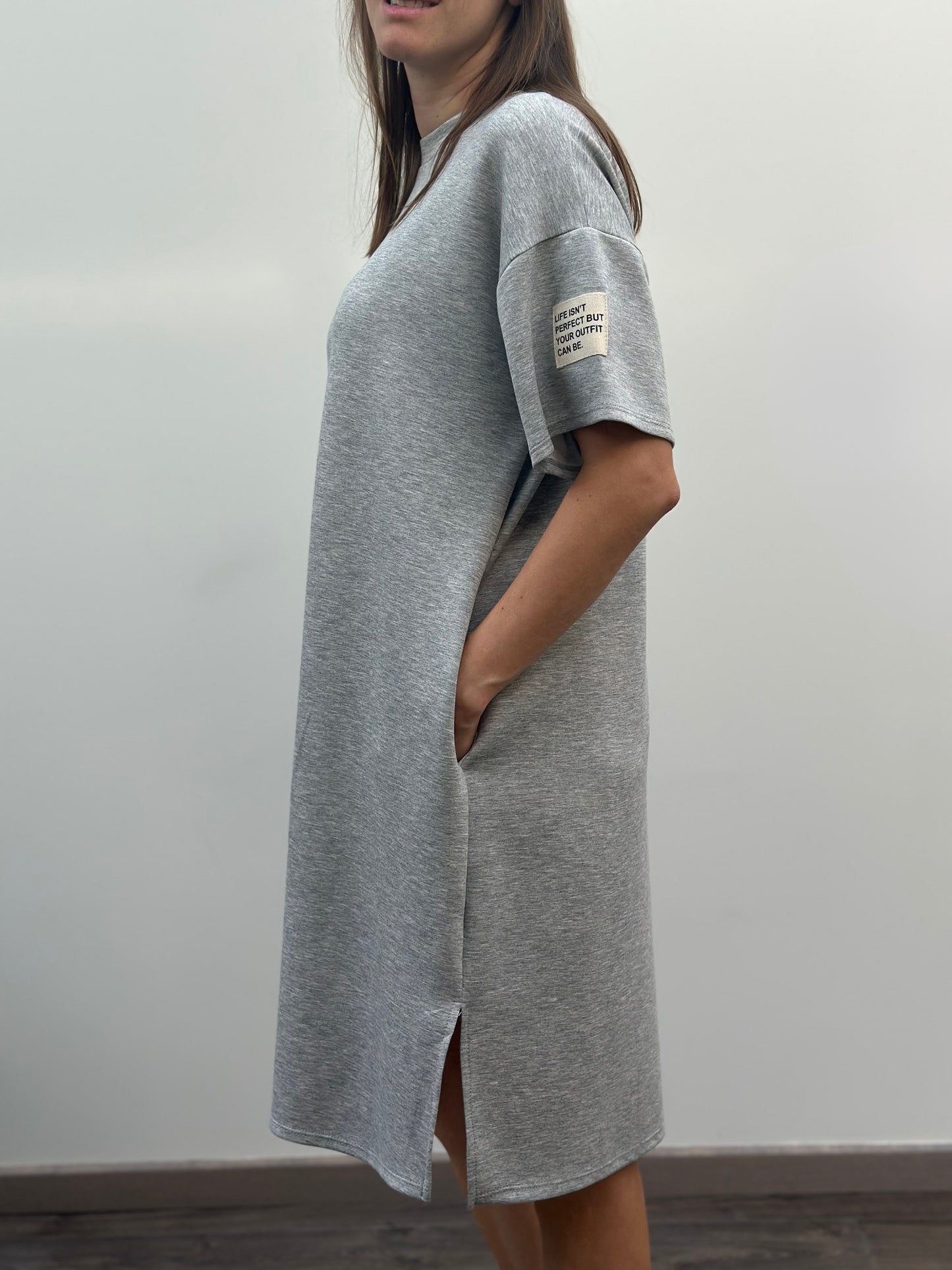 Joli Dress | Grijs