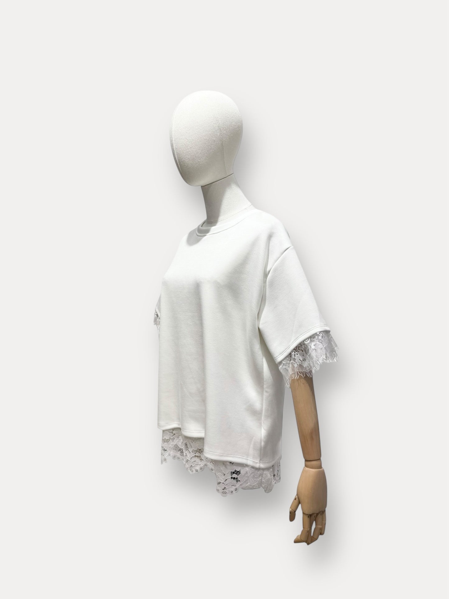 Lea T-shirt | Wit