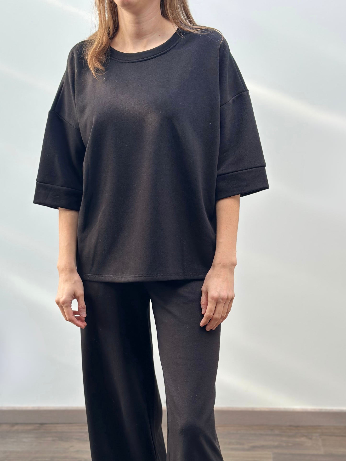 Nell t-shirt | Zwart