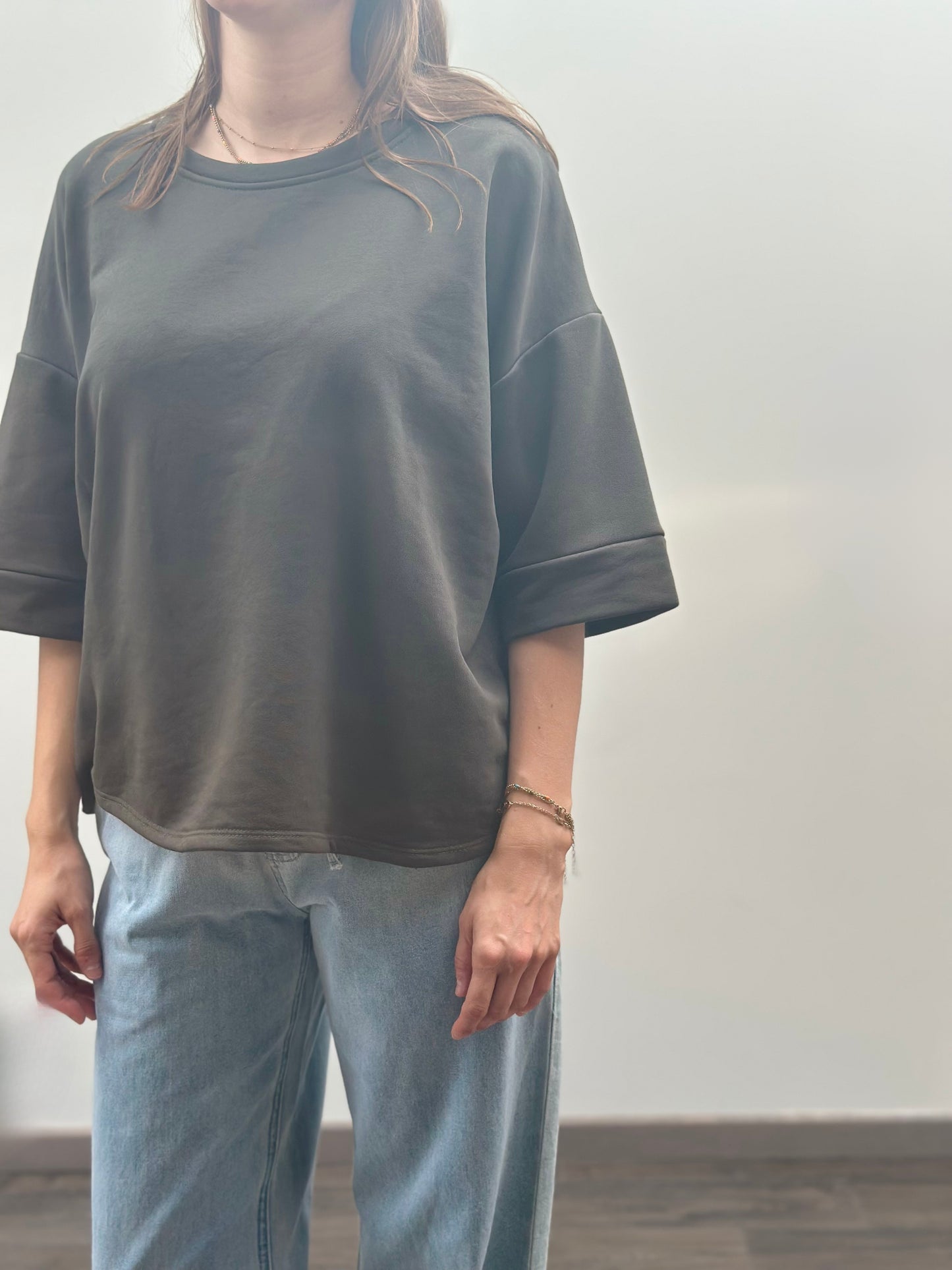 Nell t-shirt | Kaki