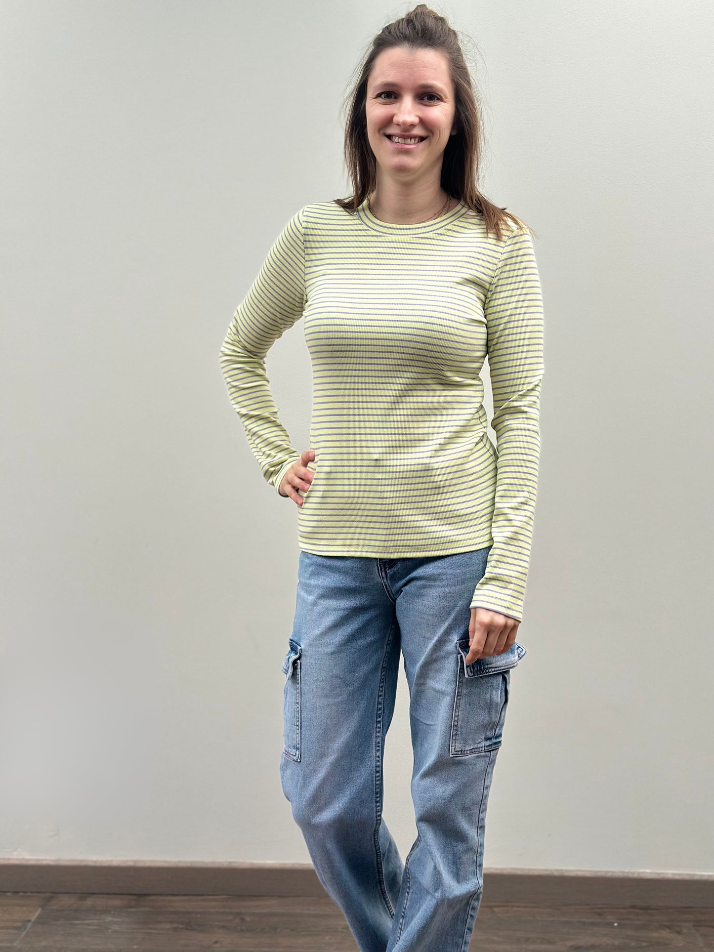 Rani T-shirt | Limoengroen