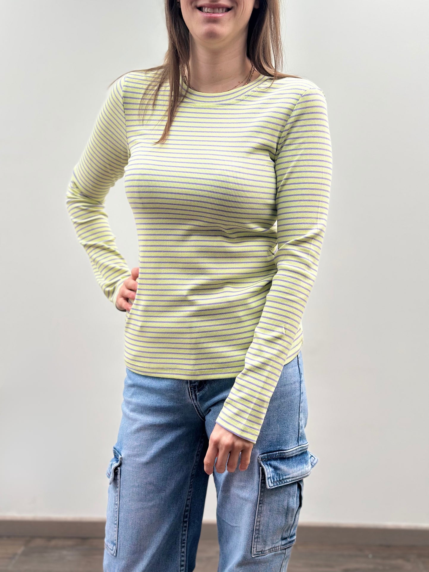 Rani T-shirt | Limoengroen