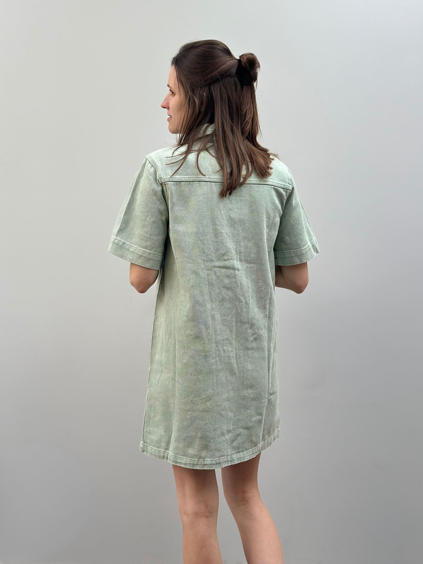 Alexia Dress | Muntgroen