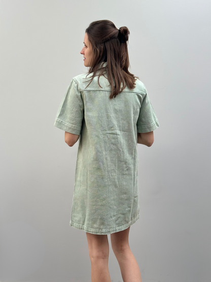 Alexia Dress | Muntgroen