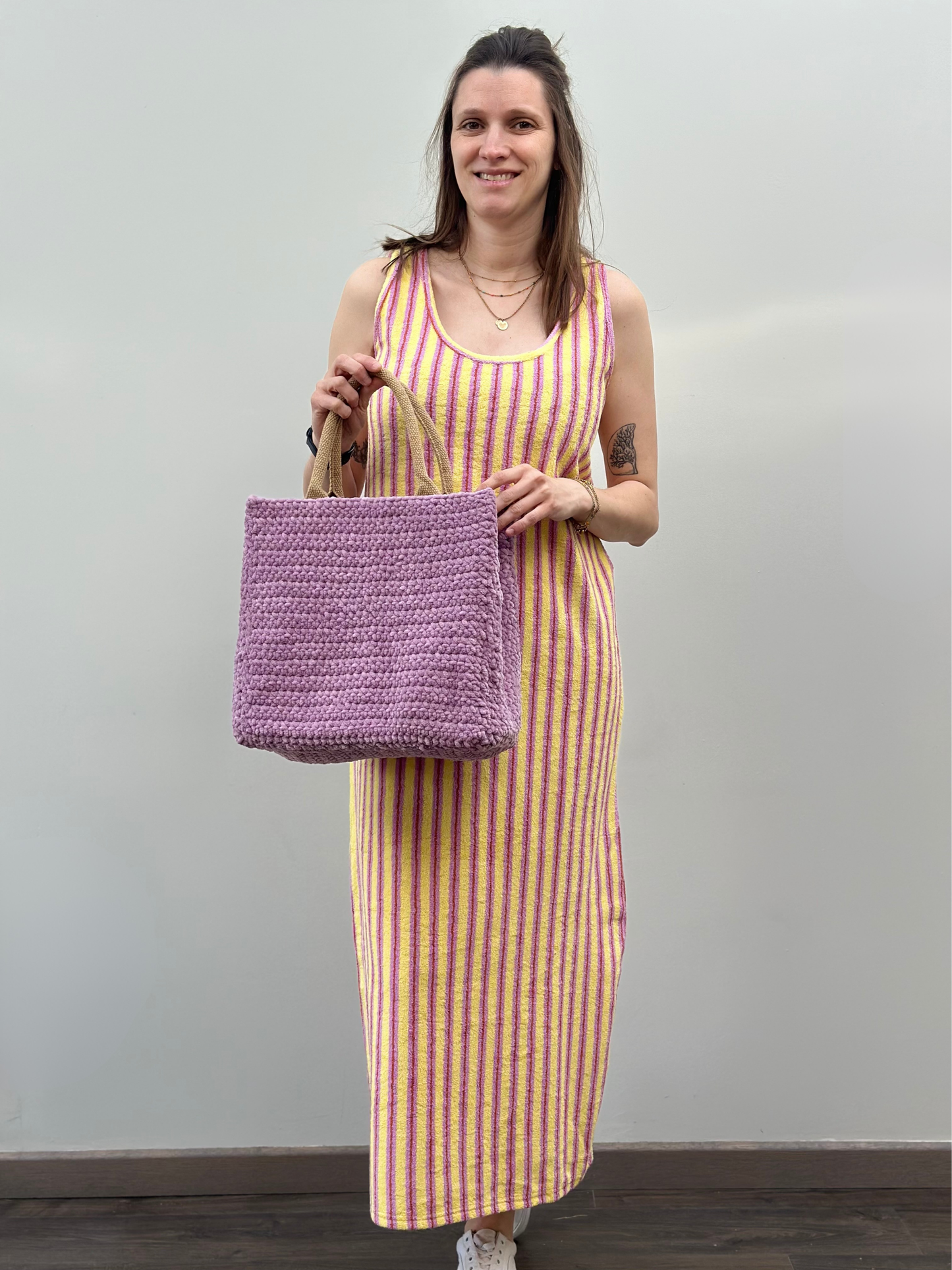 Shopping bag | Medium | Lila