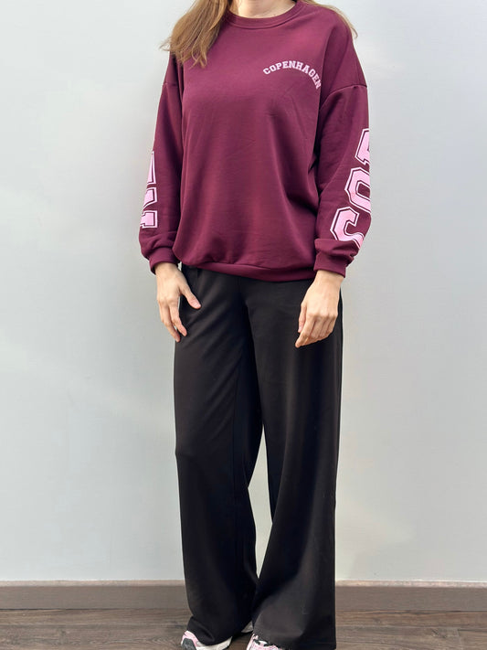 Copenhagen Sweater | Bordeaux