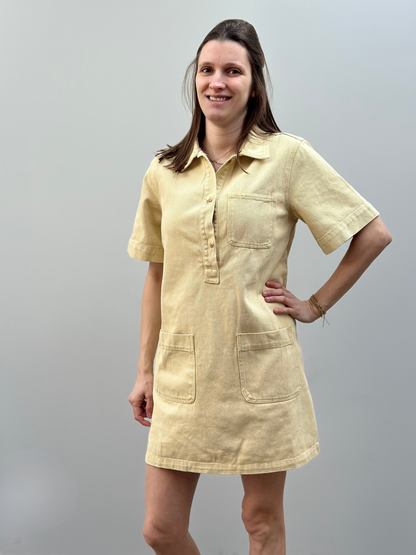 Alexia Dress | Lichtgeel