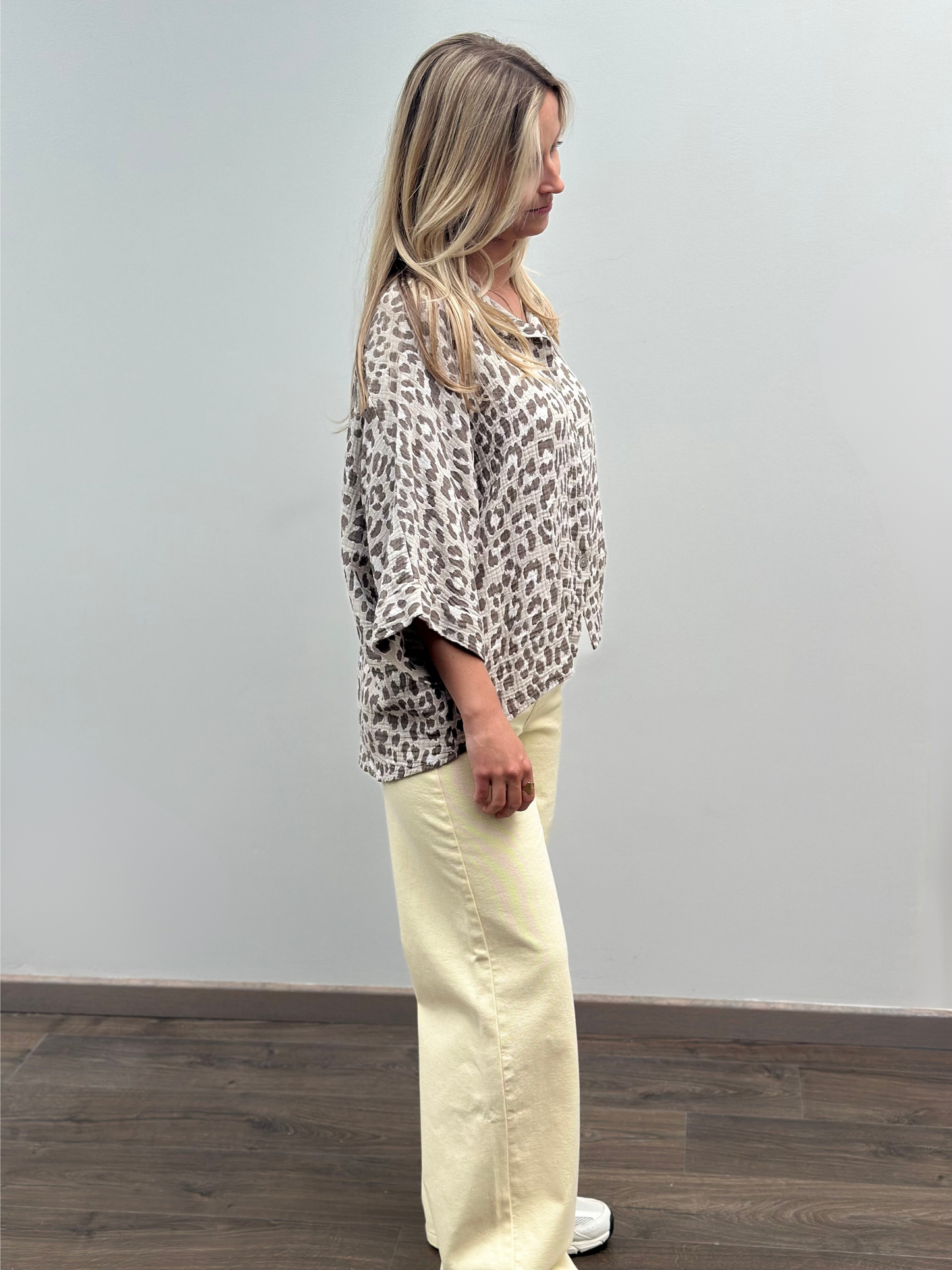 Leo blouse | Beige