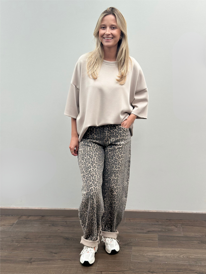Basic t-shirt | Taupe