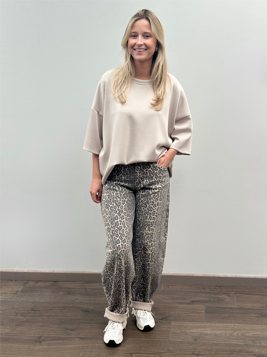 Basic t-shirt | Taupe