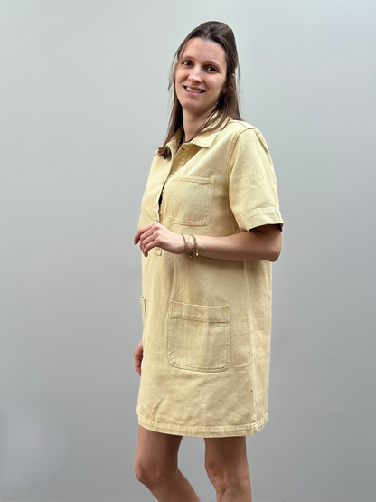 Alexia Dress | Lichtgeel