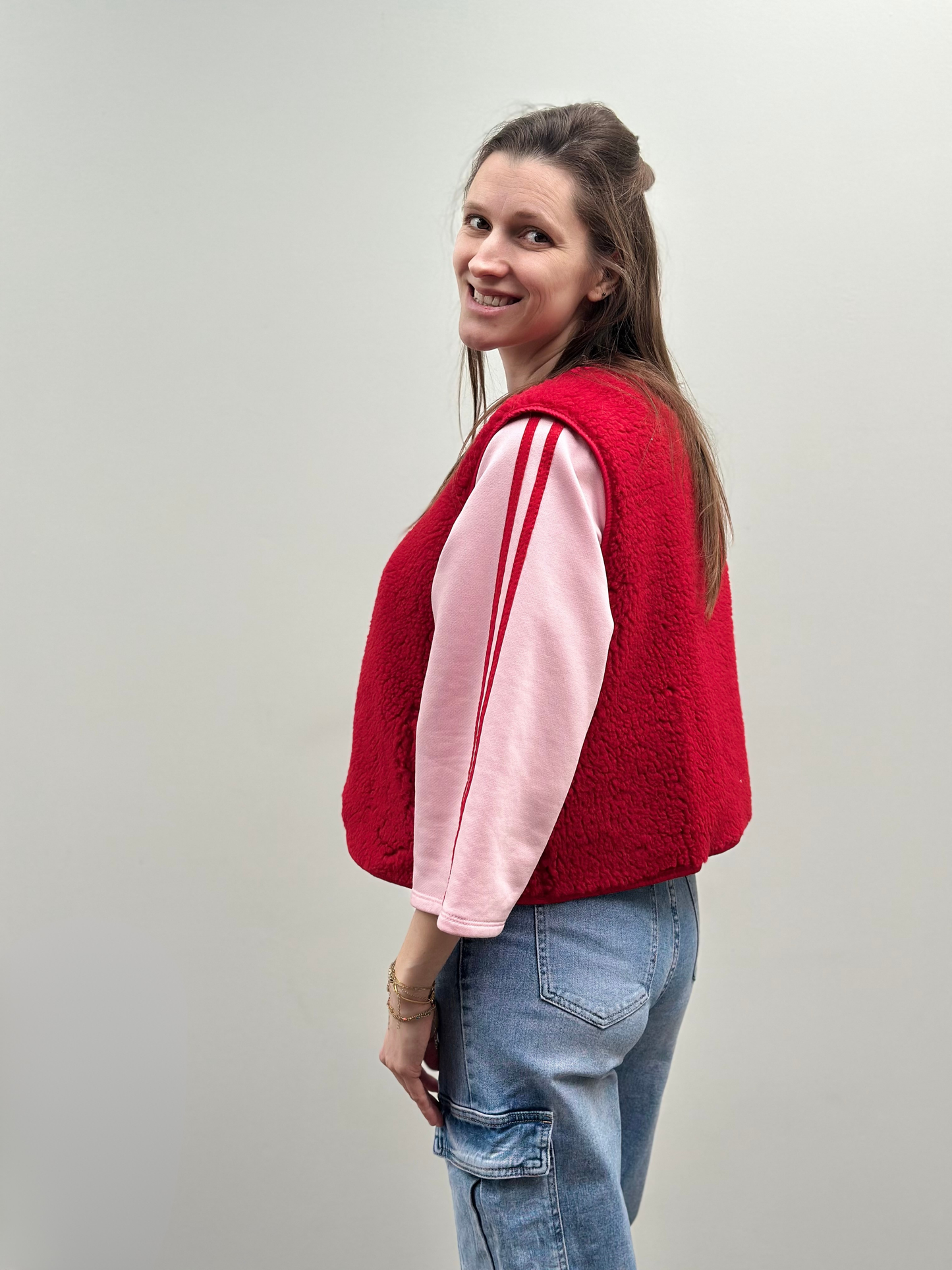 Ivy Gilet | Rood