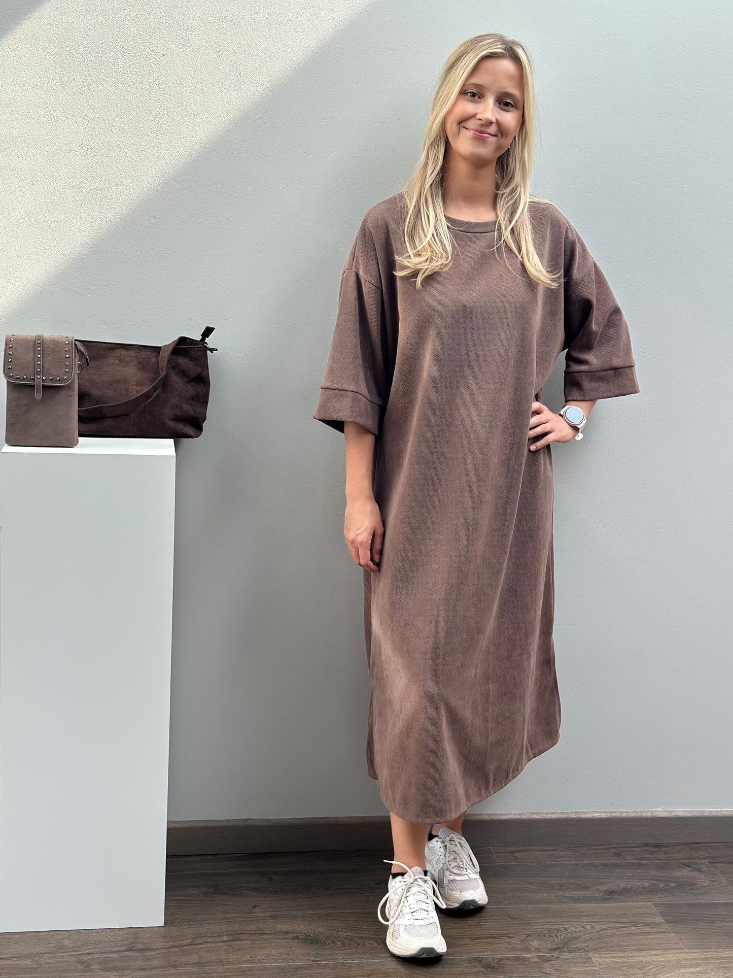 Nela dress | Taupe