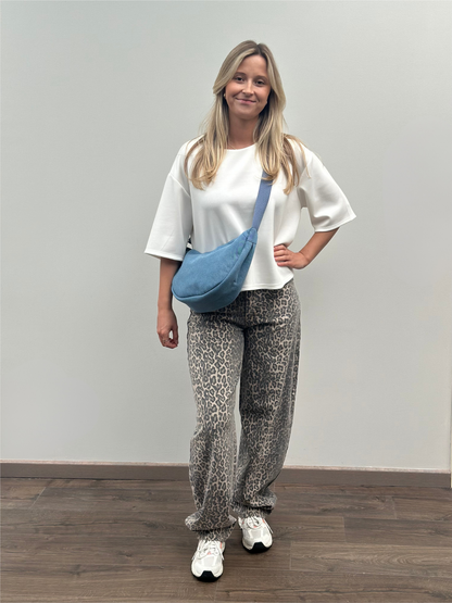 Afgeronde heuptas Jeans