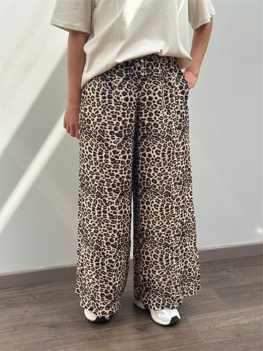 Leopard pants