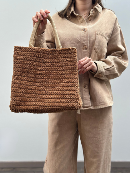 Shopping bag | Medium | Camel