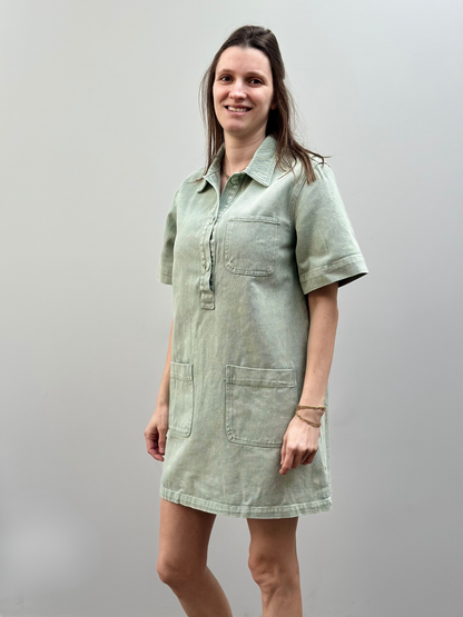 Alexia Dress | Muntgroen