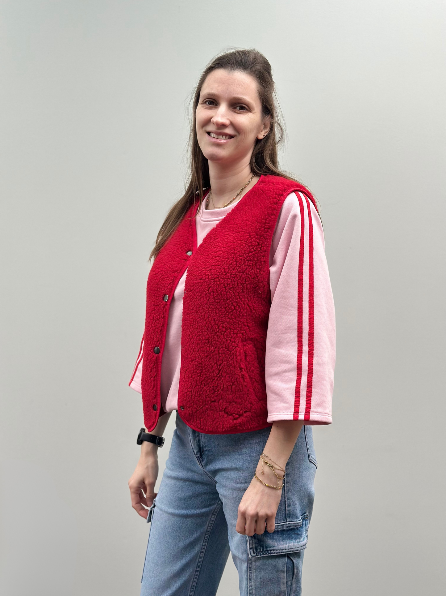 Ivy Gilet | Rood