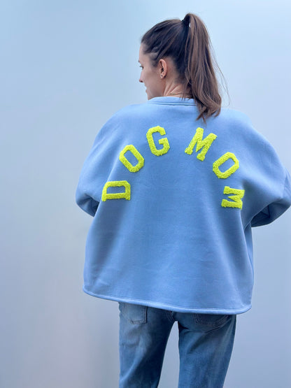 Dogmom Sweater | Blauw