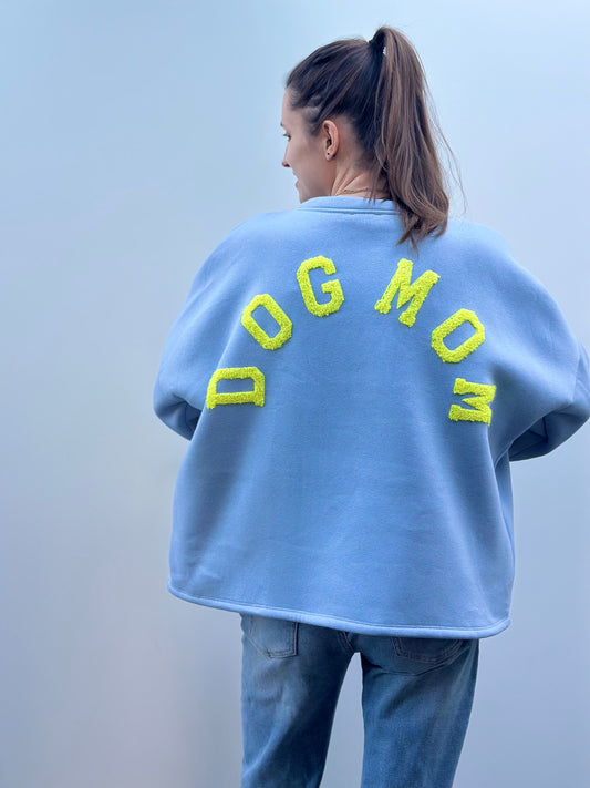 Dogmom Sweater | Blauw