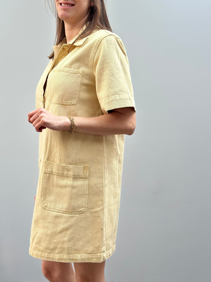 Alexia Dress | Lichtgeel