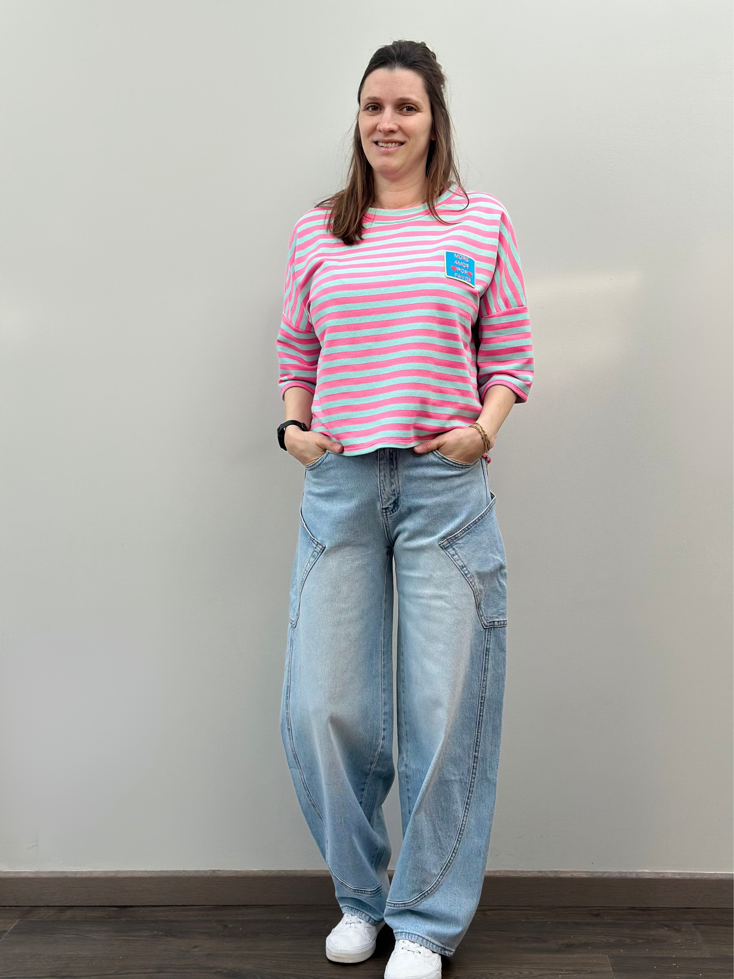 Barrel jeans