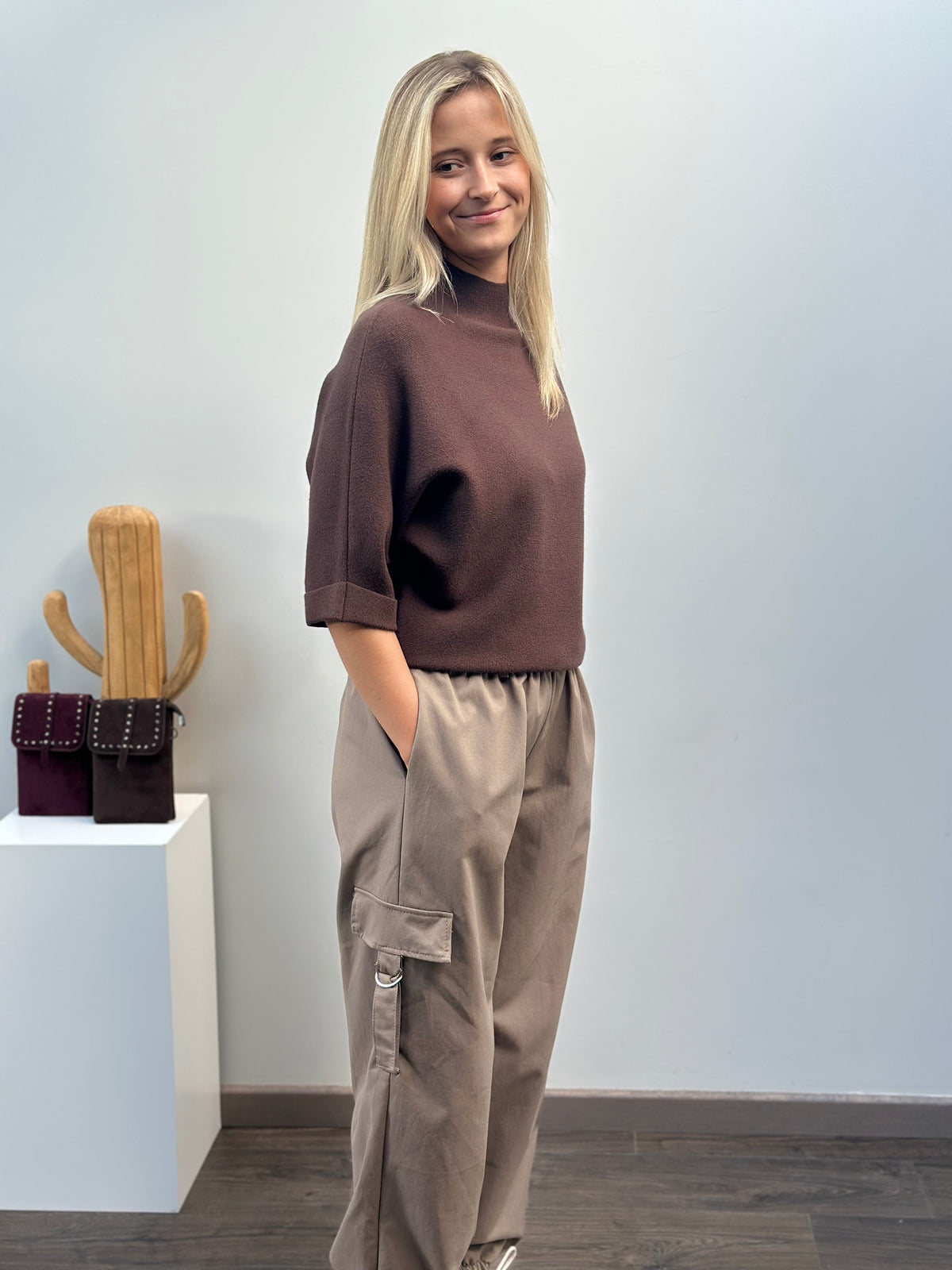 Cargo broek | Beige