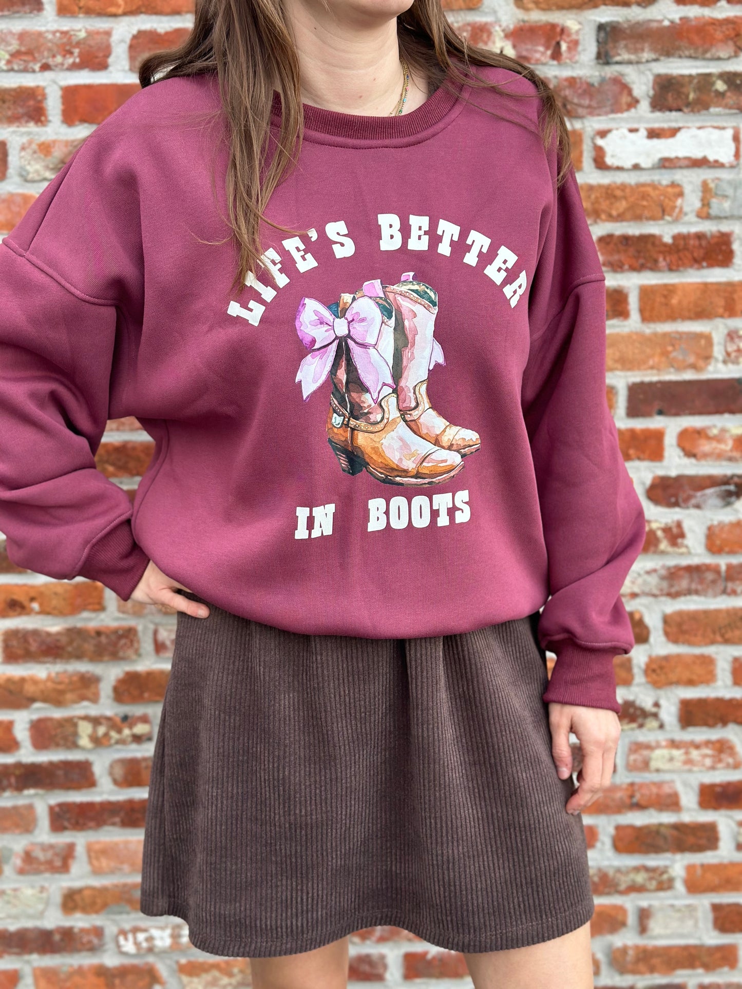 Boots Sweater