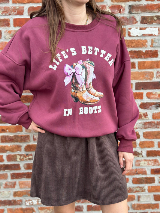 Boots Sweater
