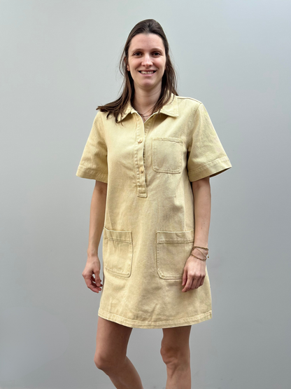 Alexia Dress | Lichtgeel