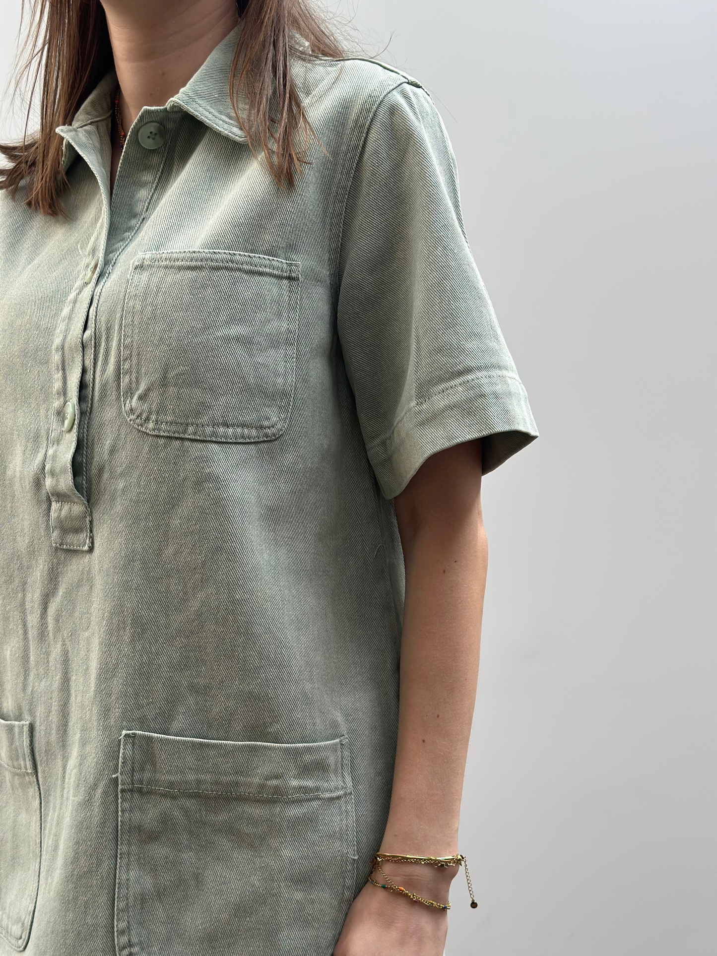 Alexia Dress | Muntgroen