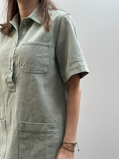 Alexia Dress | Muntgroen