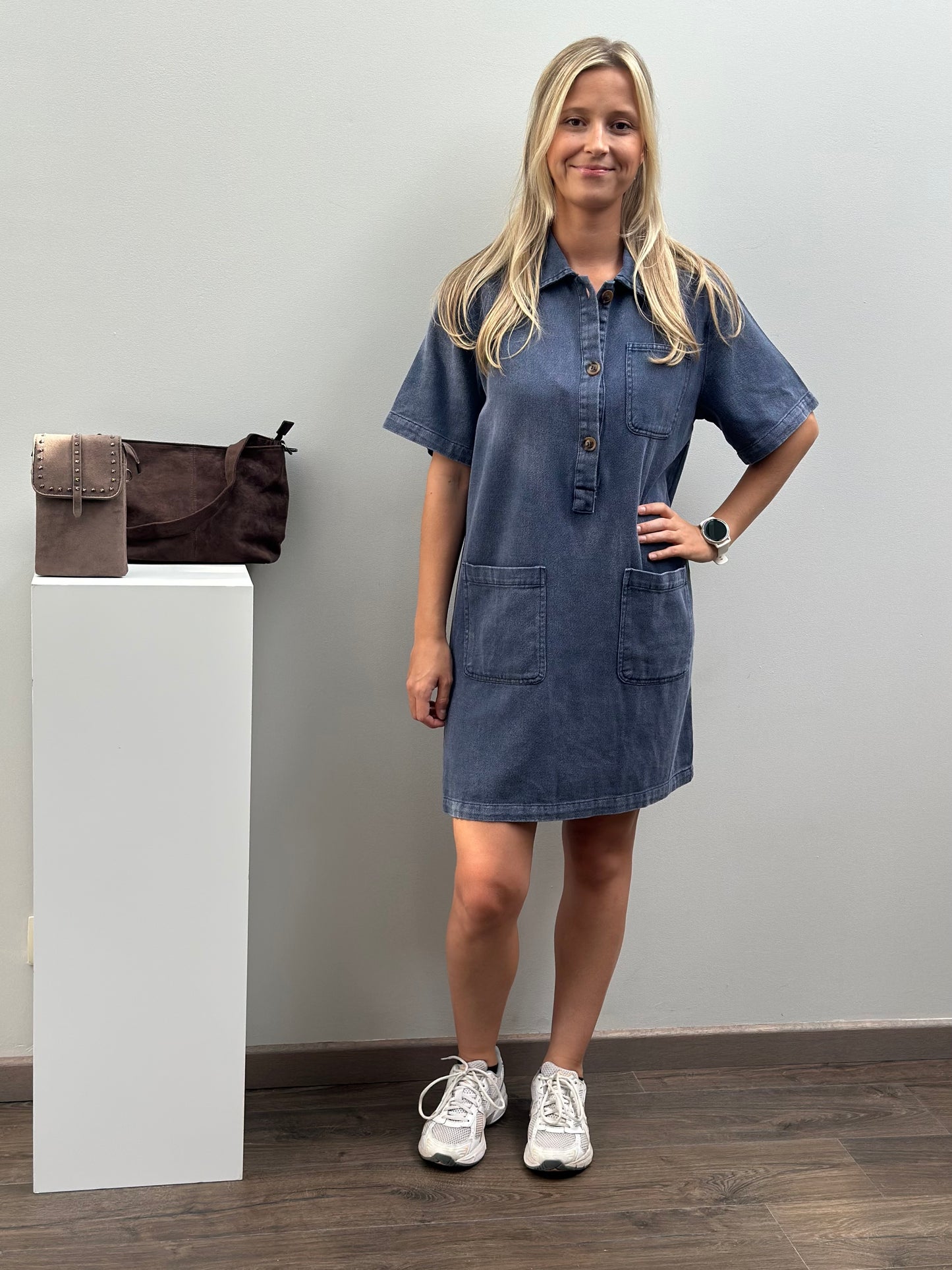 Alexia Dress | Marine