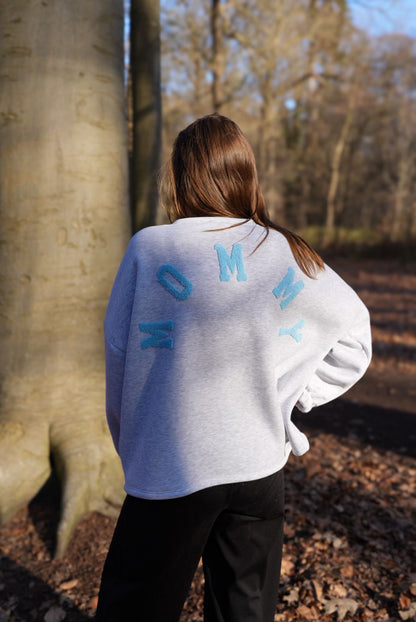 Mommy Sweater | Lichtblauw