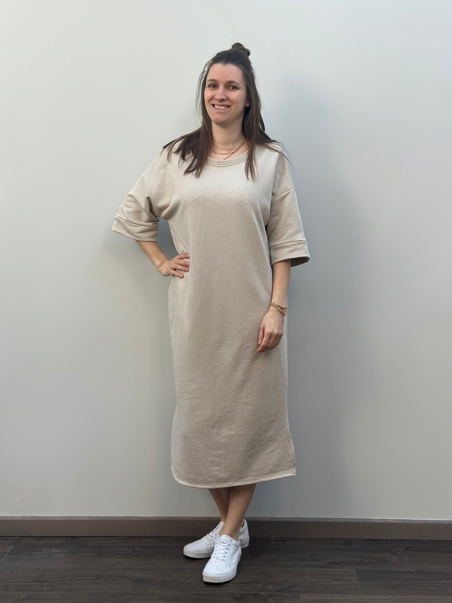 Neli Dress | Beige
